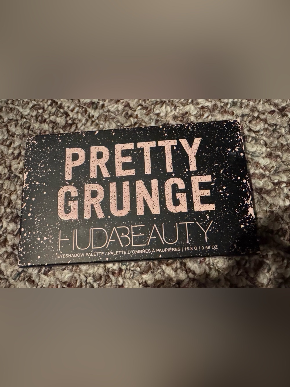 BNIB Huda Beauty Pretty Grunge Eyeshadow Palette. This is a limited edition